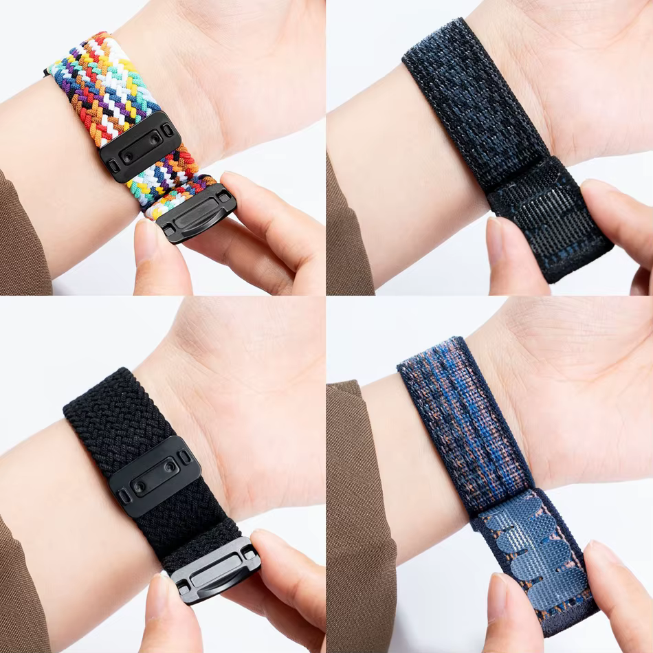 Bracelet de montre en nylon tressé pour WHOOP 5.0
