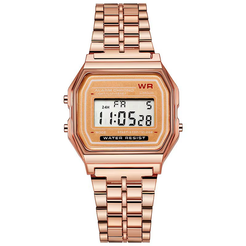 Montres de luxe en or rose pour hommes et femmes