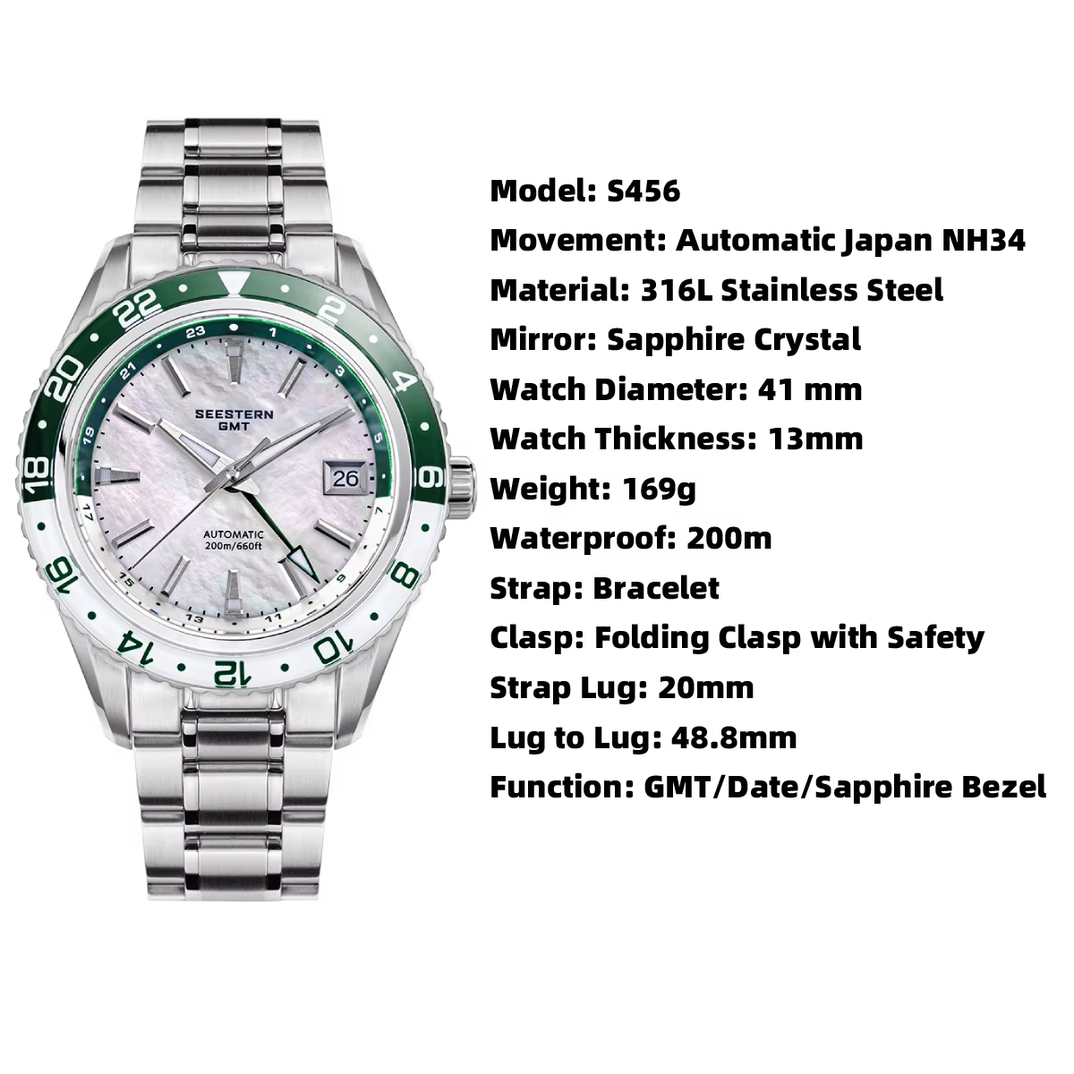 Gstuff-Montres-bracelets étanches pour homme