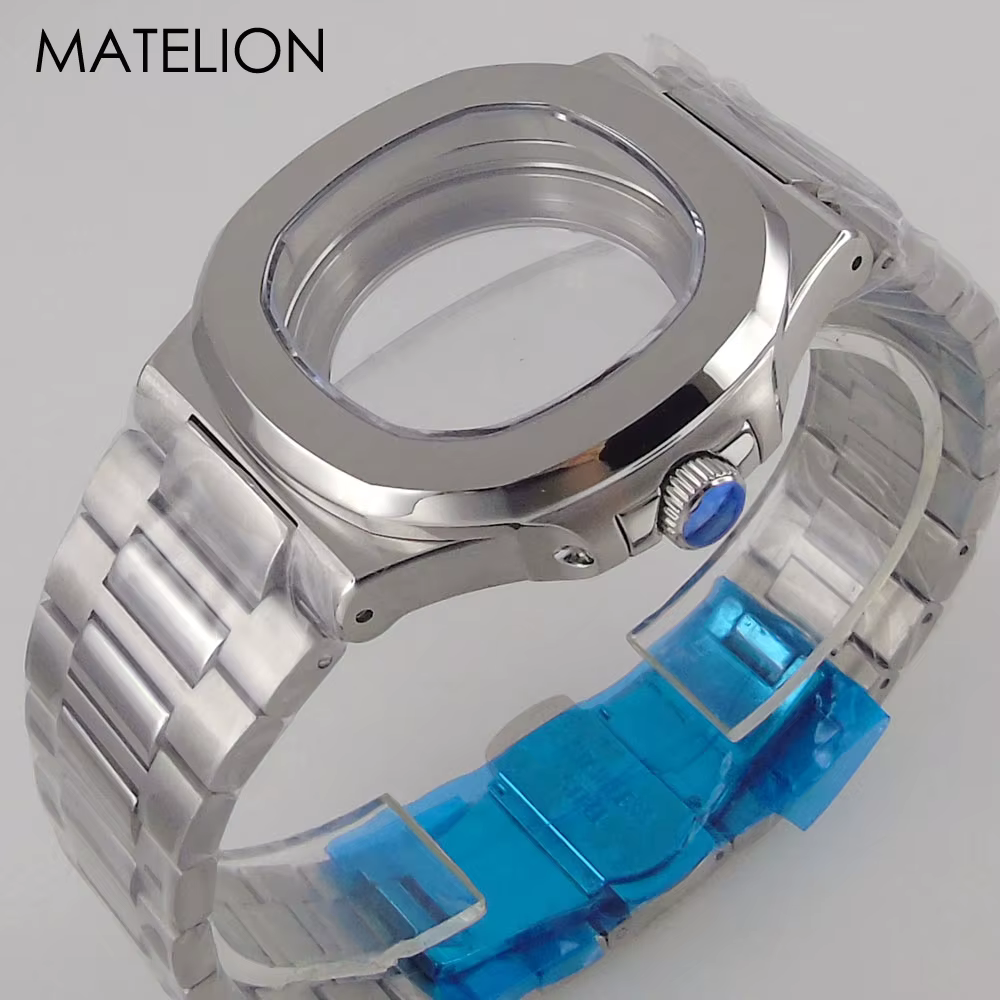 Boîtier de montre compatible avec les montres de la série NAUTILUS