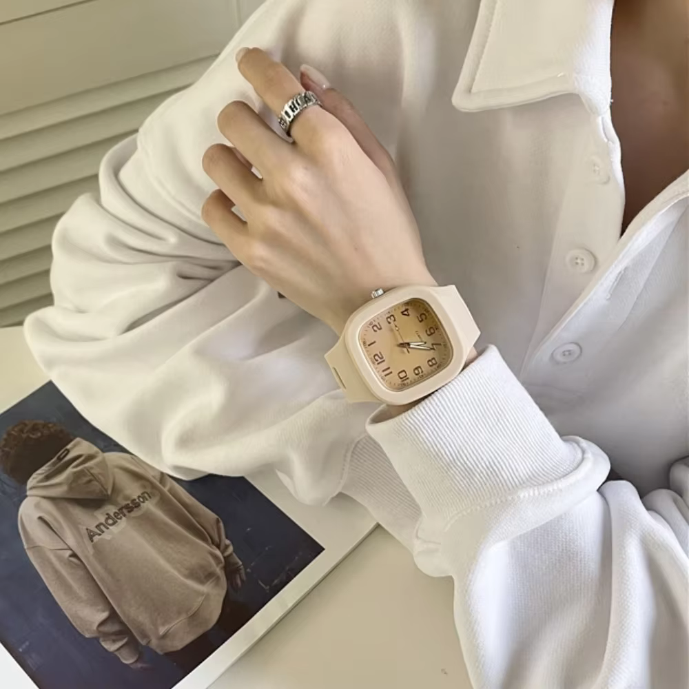 Mode femmes montres carré cadran montre