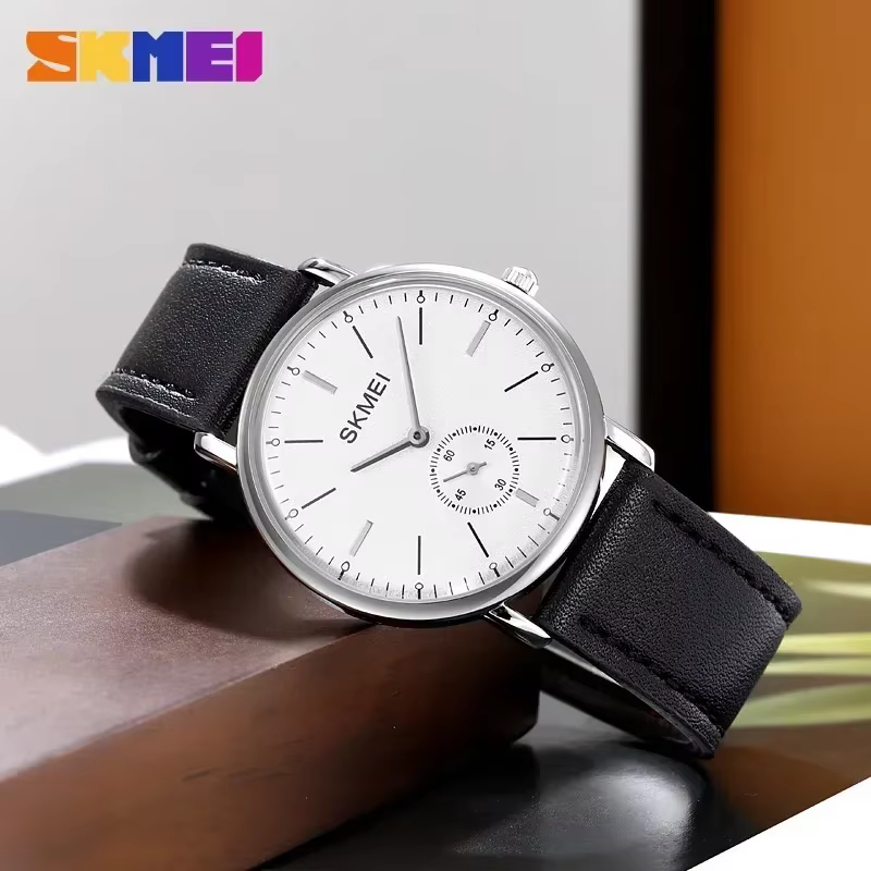 SKMEI 2308 luxe étanche chronographe antichoc sport hommes montres horloge montre à Quartz