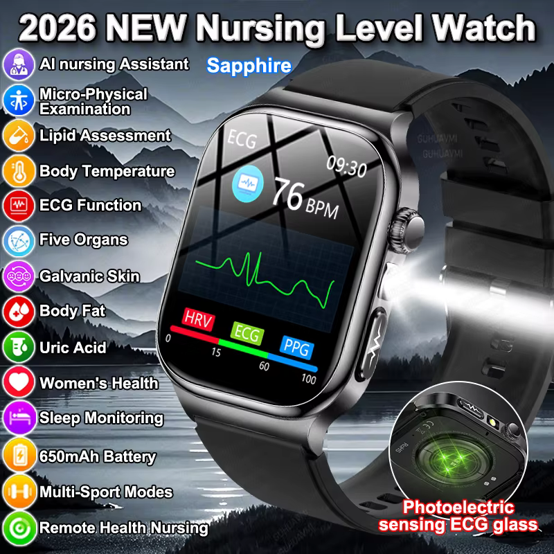 Nouvelle Montre Connectée ECG 2026 pour Femme