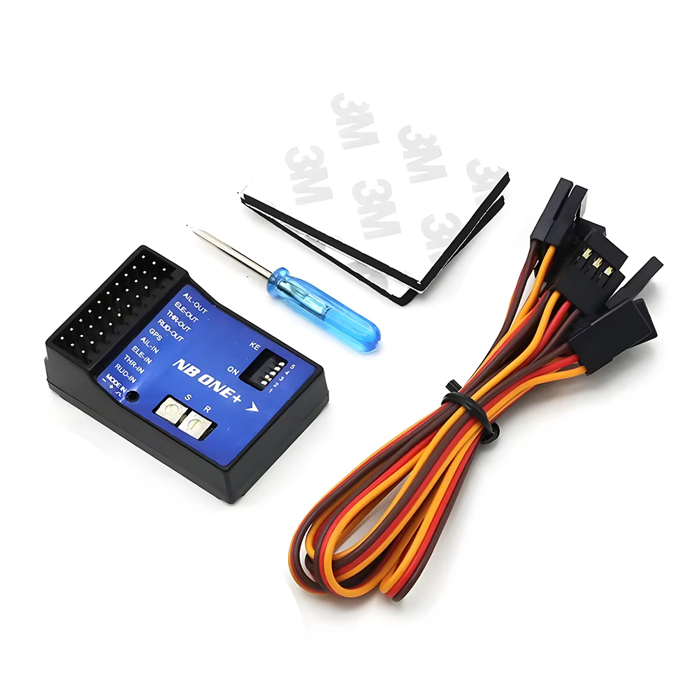Contrôleur de vol NB One + 32 bits, capteur 6 axes avec GPS pour avion Su27 RC à voilure fixe