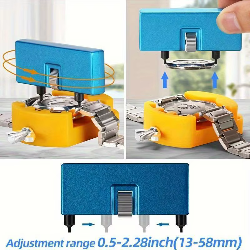 1 kit de remplacement de piles pour montre avec clé