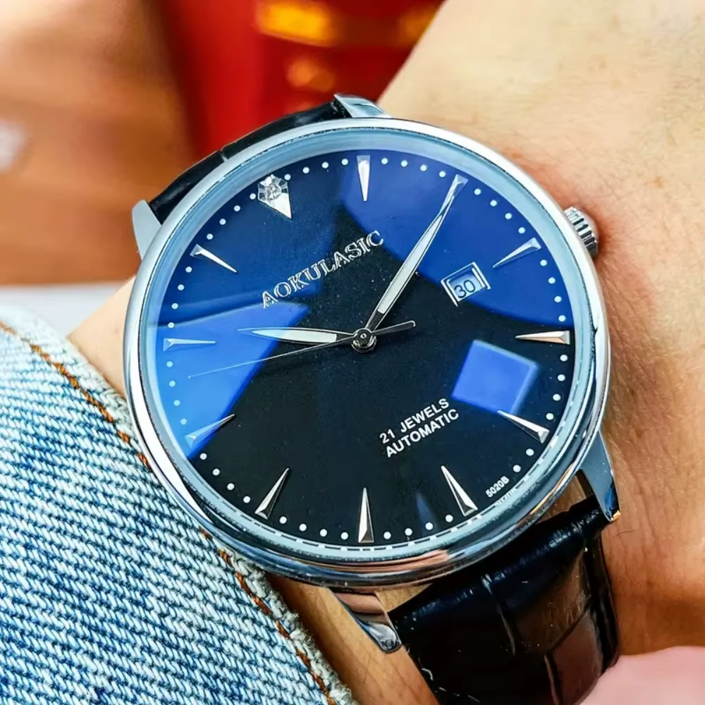 Nouvelle montre mécanique automatique pour hommes
