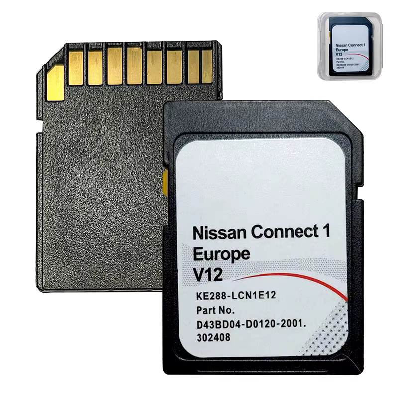Pour Connect 1 V12 Navigation SD Card 8GB GPS Navigation SD Card Europe Map 2023