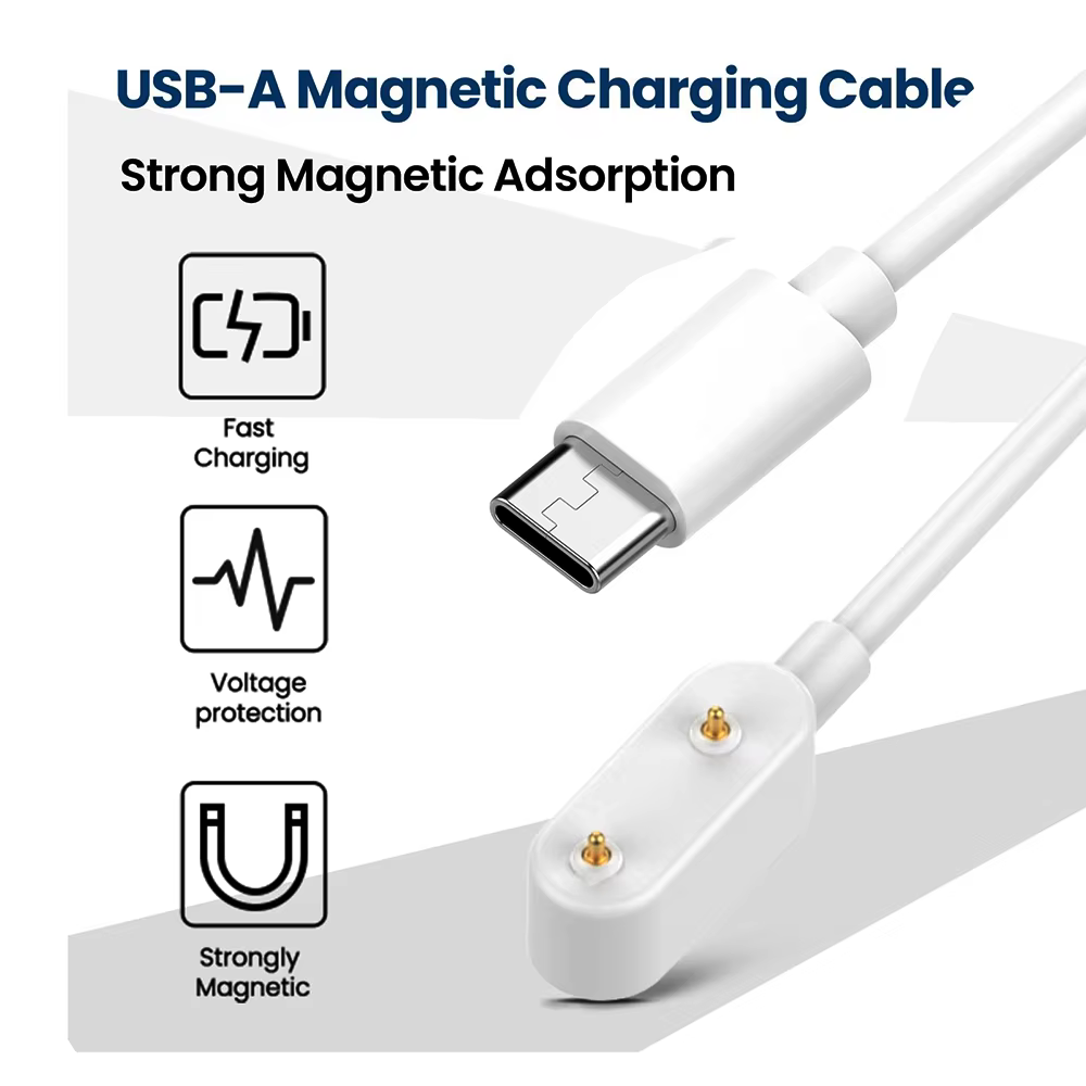 Chargeur USB-C pour Huawei Watch Fit 3/Fit2/Fit Mini câble de chargement Type C pour Honor Band 9 7 6/Honor