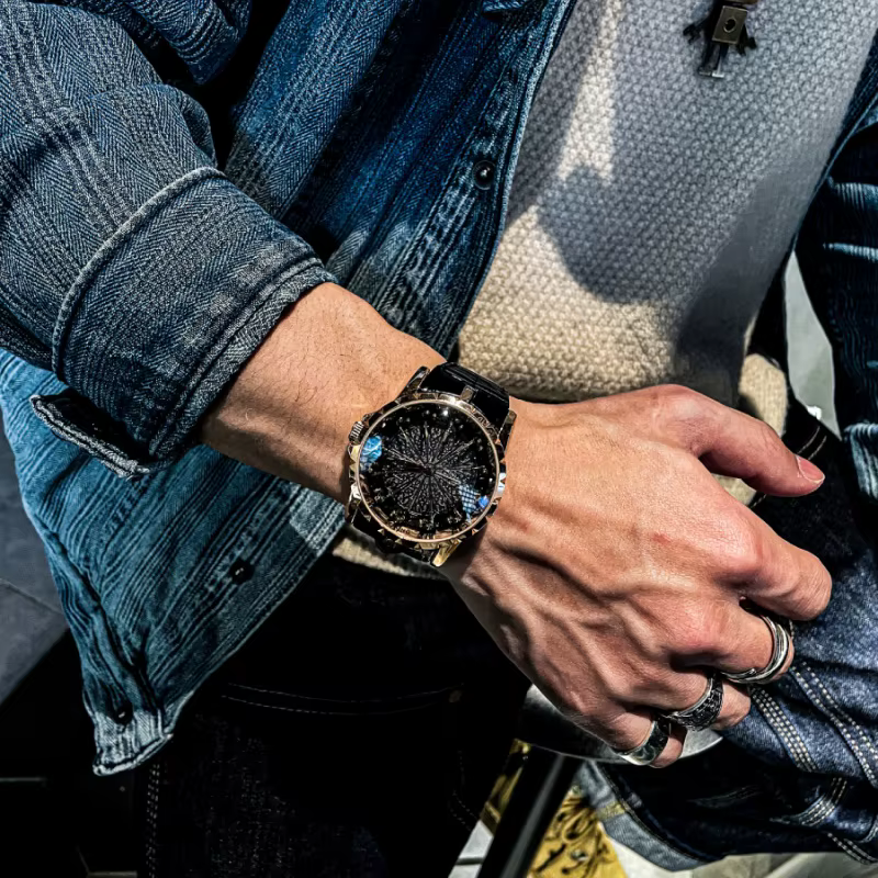 Montres à Quartz pour hommes douze chevaliers de la Table ronde montre