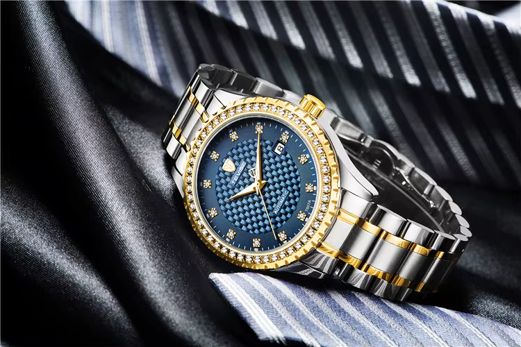 TEVISE montre mécanique automatique pour hommes en acier inoxydable marque montre étanche avec calendrier montre de luxe lumineuse