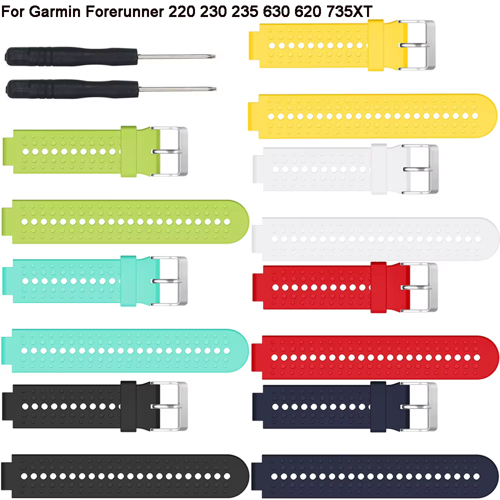 Bracelet de montre pour Garmin Forerunner 235 235 Lite 735XT