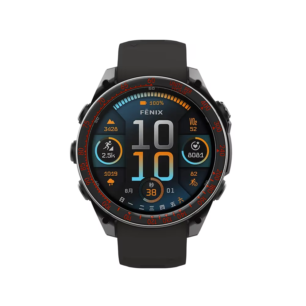 Meatl – anneau de lunette pour Garmin Fenix 8 AMOLED 43/47/51mm