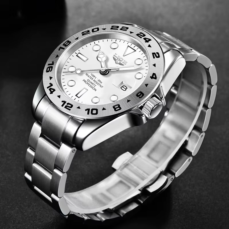 LIGE vente chaude hommes montre Sport