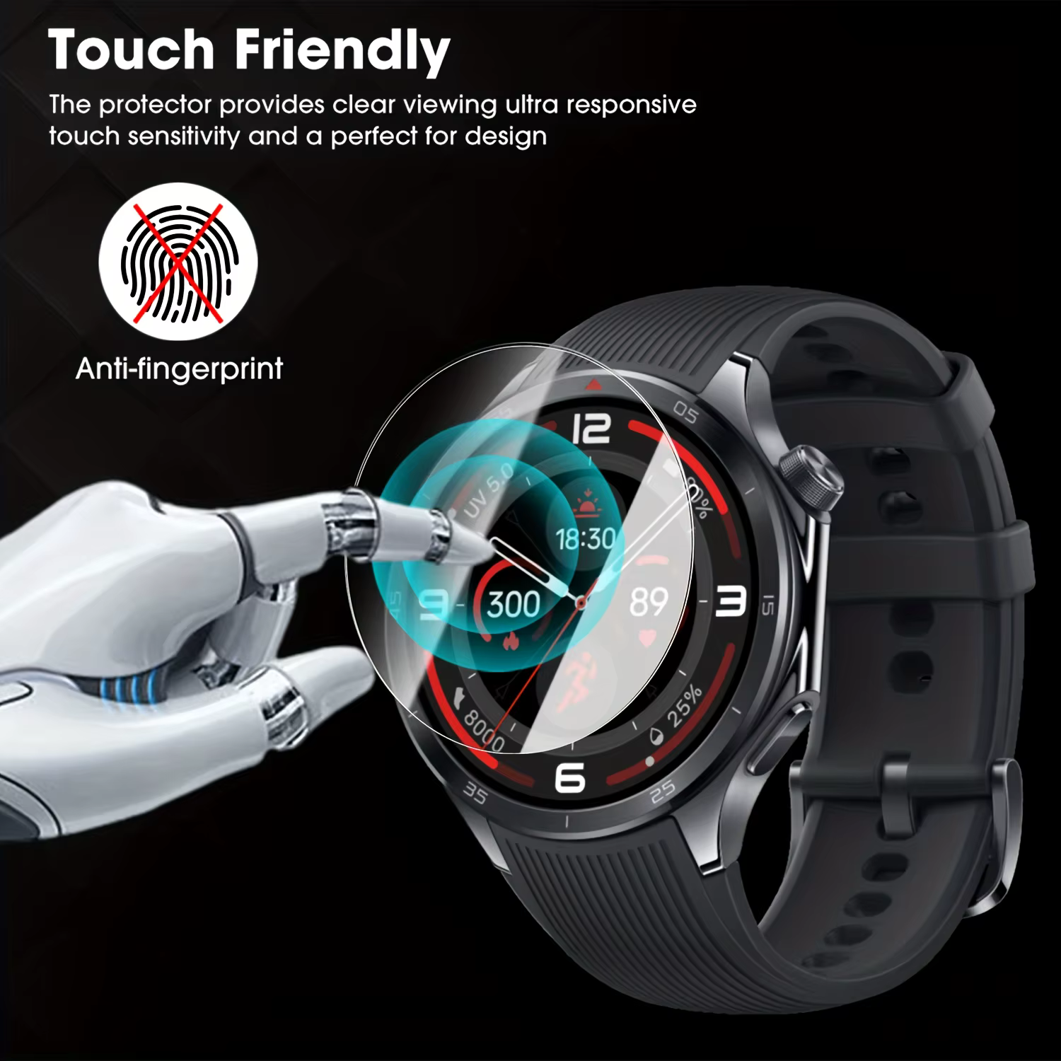 Protecteur d'écran pour OnePlus Watch 3