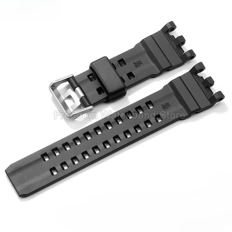 Pour Casio G-SHOCK Mudmaster II GWG - 2000 GWG - 2040 bracelet de montre en résine de qualité supérieure en kaki rouge noir taille spéciale conception antidérapante