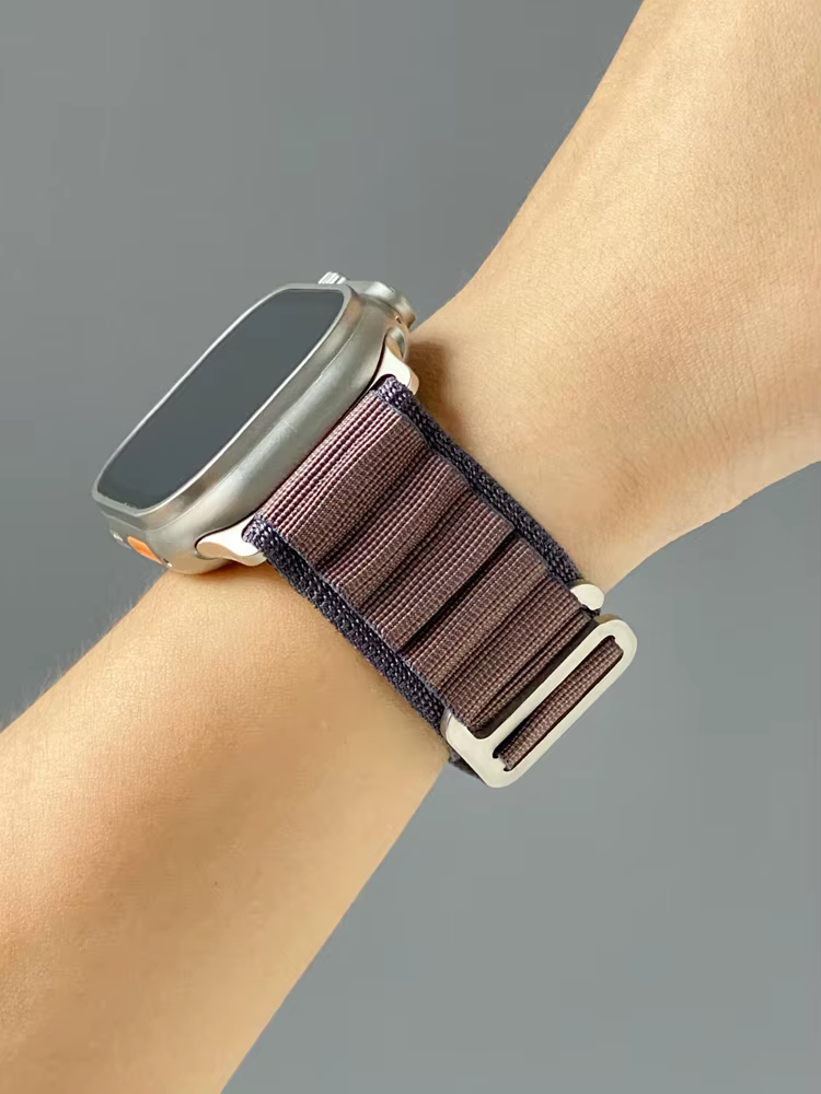 Bracelet à boucle alpine pour Apple watch Ultra 3 2 bandes 49mm 45mm 44mm 40mm 41mm 46mm 42mm