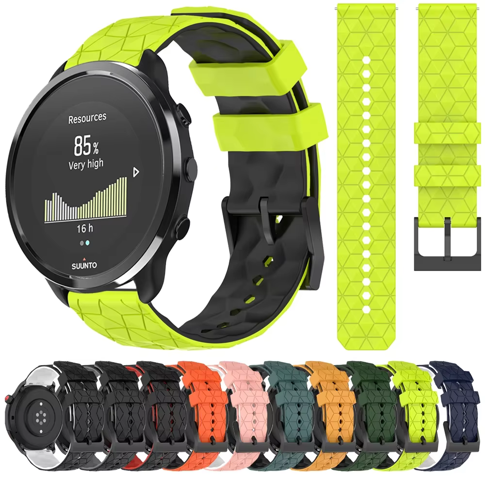 Bracelets en silicone pour SUUNTO 9 PEAK PRO/SUUNTO 3