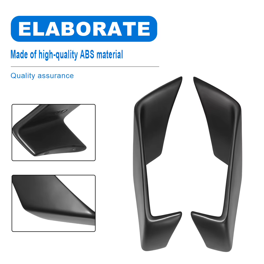Aile fixe de moto pour Aprilia RSV4 2009-2018 2019-2021, accessoire, nouveau kit d'ailes avant aérodynamiques, déflecteurs d'air ABS