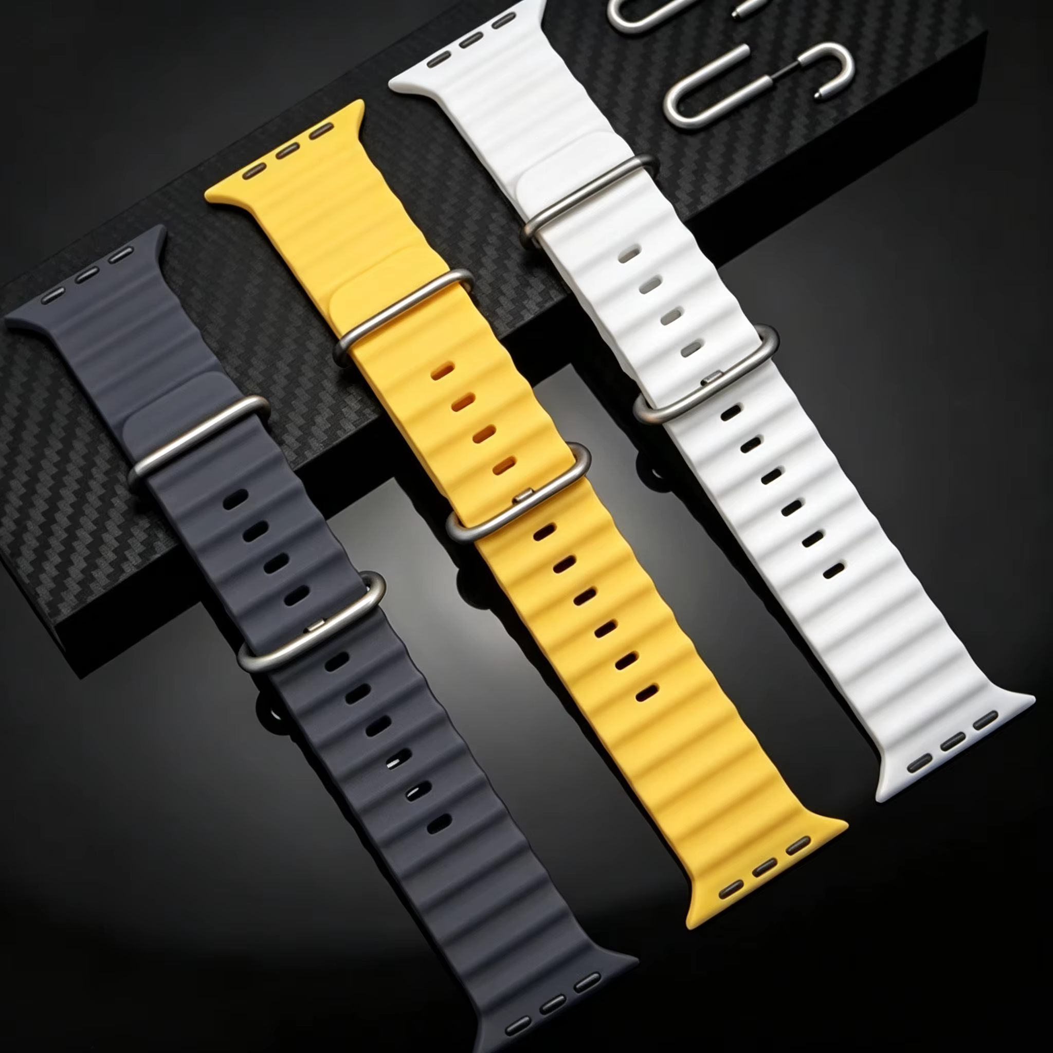 Bracelets pour bracelet de montre Apple 44mm 40mm 45mm 49mm 41mm 42mm 38mm 46mm