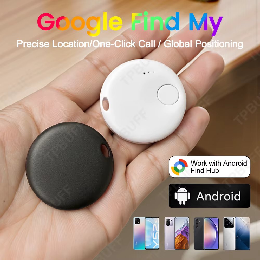 Traceur GPS Airtag Android Google Find My Google Tag Localisateur d'objets Find Hub Traceur GPS pour voiture Airtag pour vélo Android Antiloss