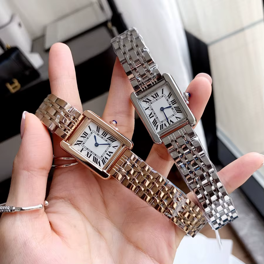 Montre-bracelet de marque tendance 2026 pour femme et fille
