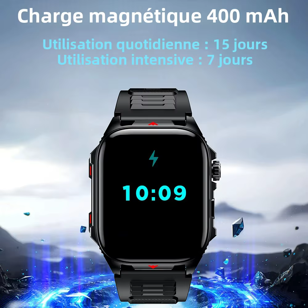 Montre connectée électronique avec appels Bluetooth
