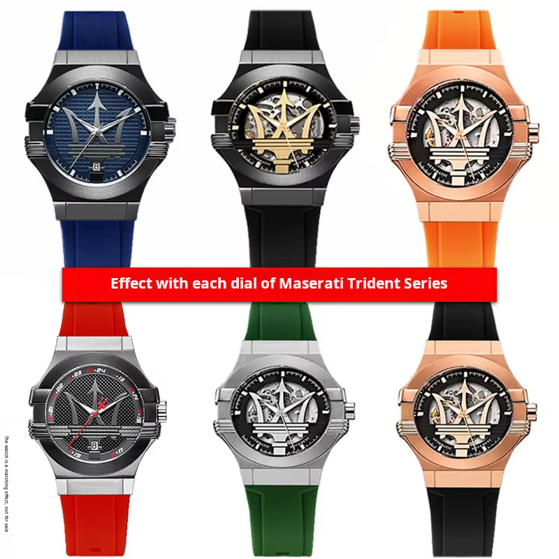 Pour bracelet de montre en caoutchouc de silicone Maserati R 8821108025 R R 8821108039 /8038/8035/8025