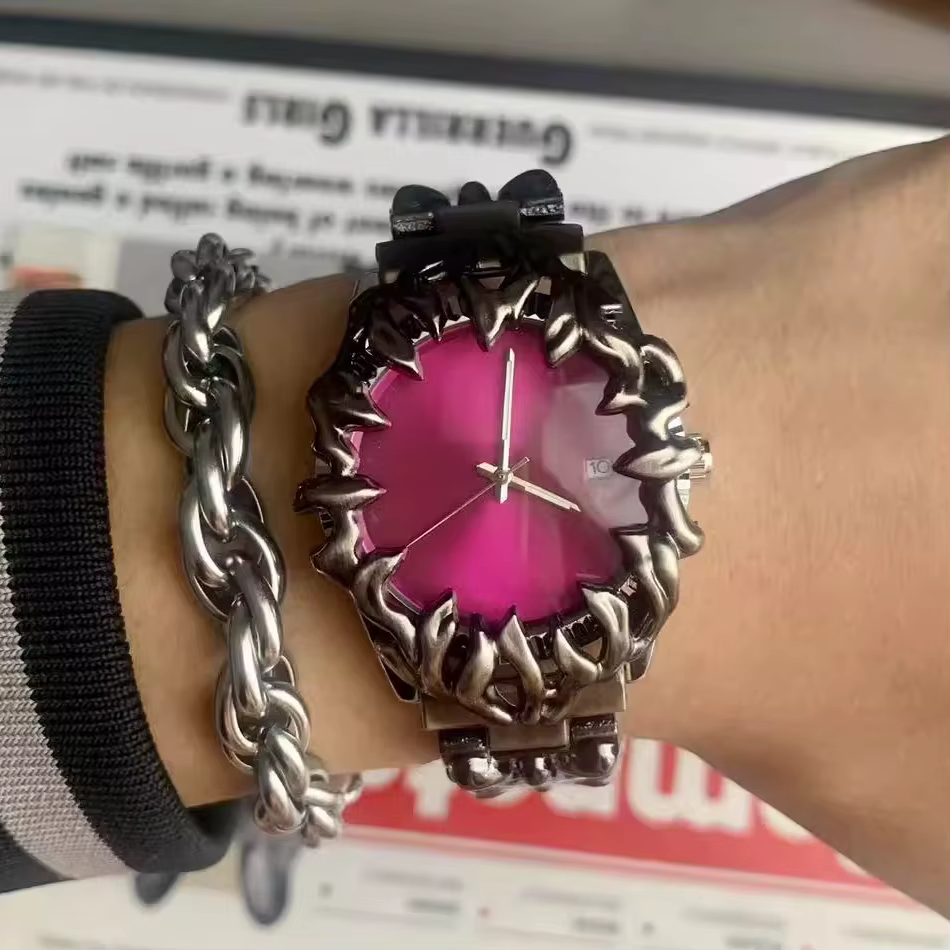 Montre-bracelet à quartz vintage pour homme