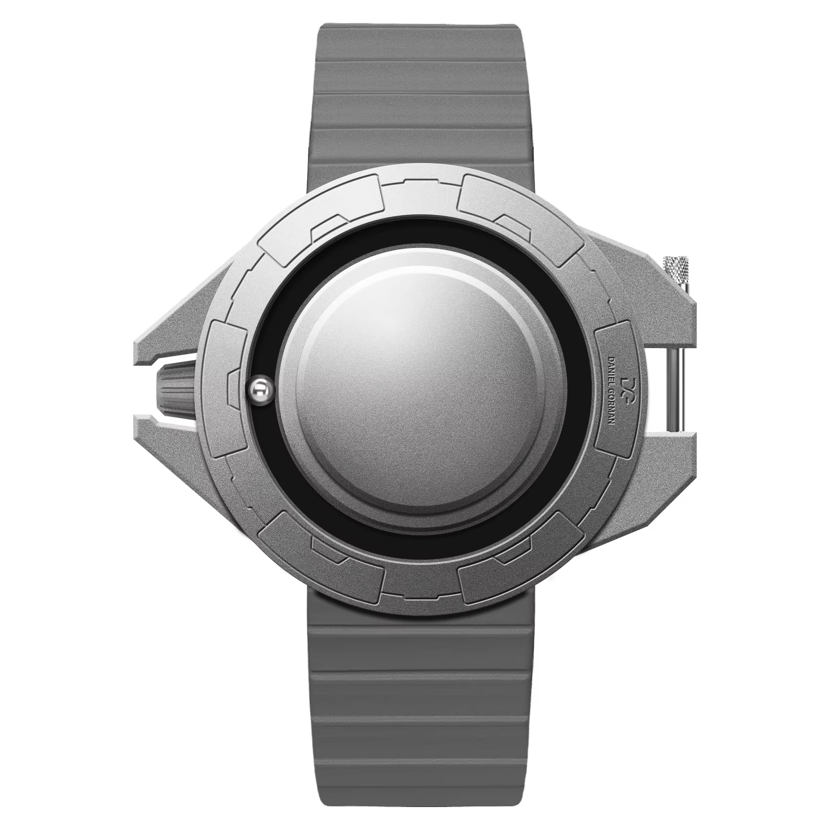 DANIEL GORMAN montre en acier inoxydable