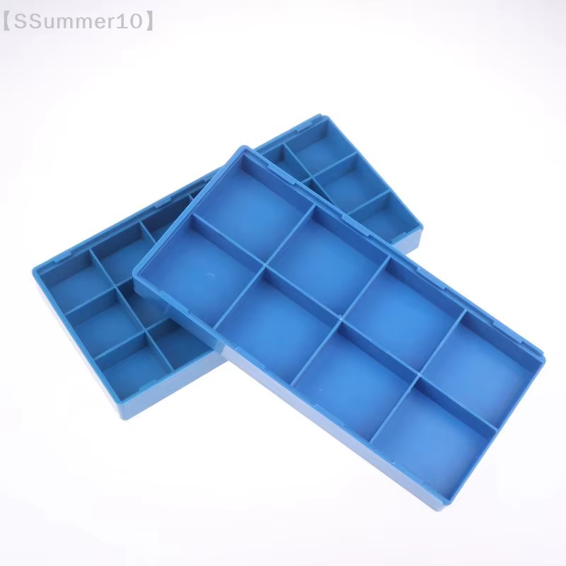 【SSummer10】 Boîte de rangement pour pièces de montre à 8/18/24 compartiments avec couvercle