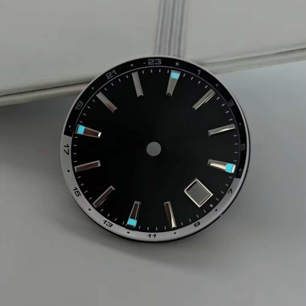 Boîtier de pièces Mod Lume bleu 32mm