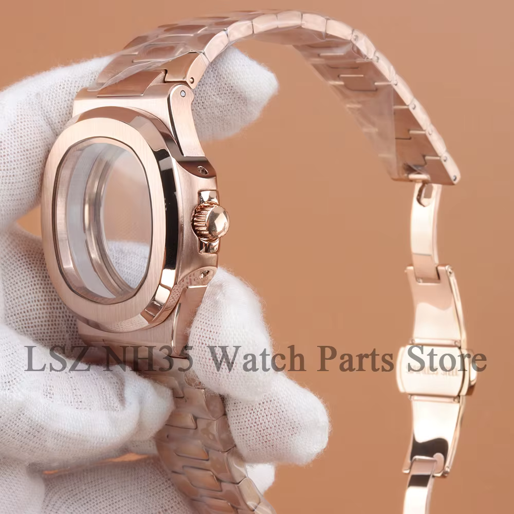 Boîtier de montre carré Nautilus modifié MOD 40mm NH35