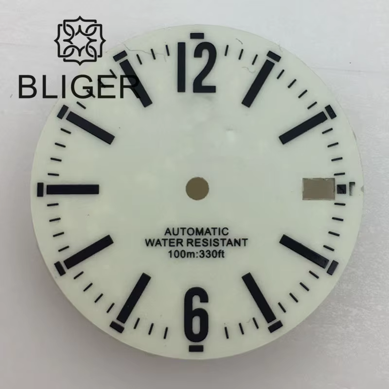 BLIGER – cadran de montre Super lumineux de 29mm