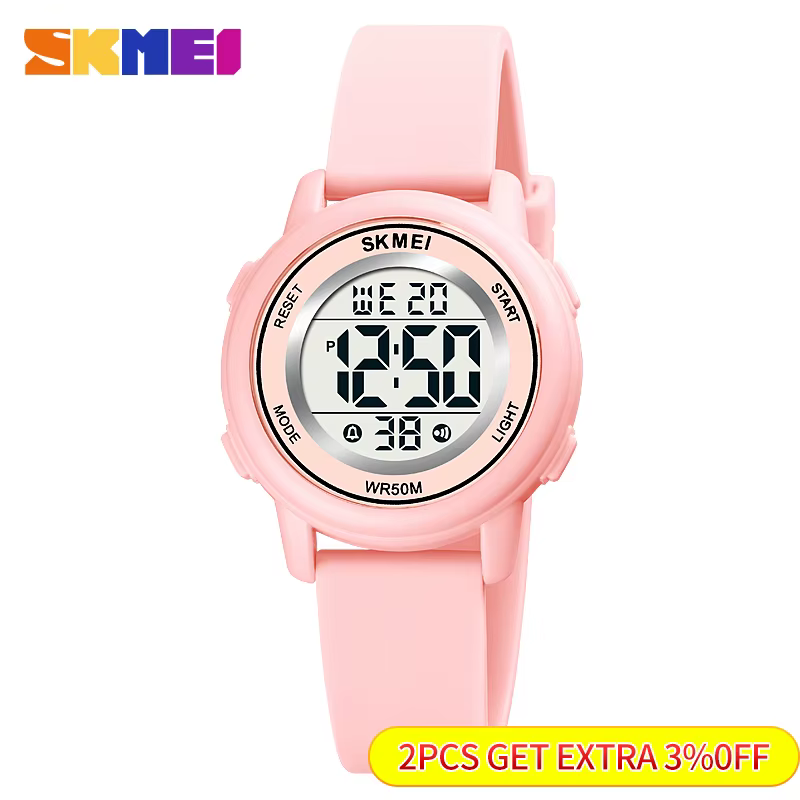 SKMEI 1721 étanche enfant montre électronique garçon fille Sport coloré enfants numérique