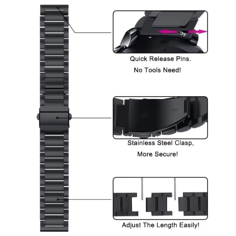 Bracelet de montre intelligente pour Garmin Lily 2