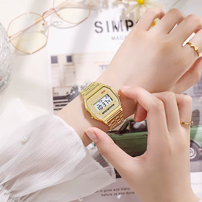 Montres de luxe en or rose pour hommes et femmes