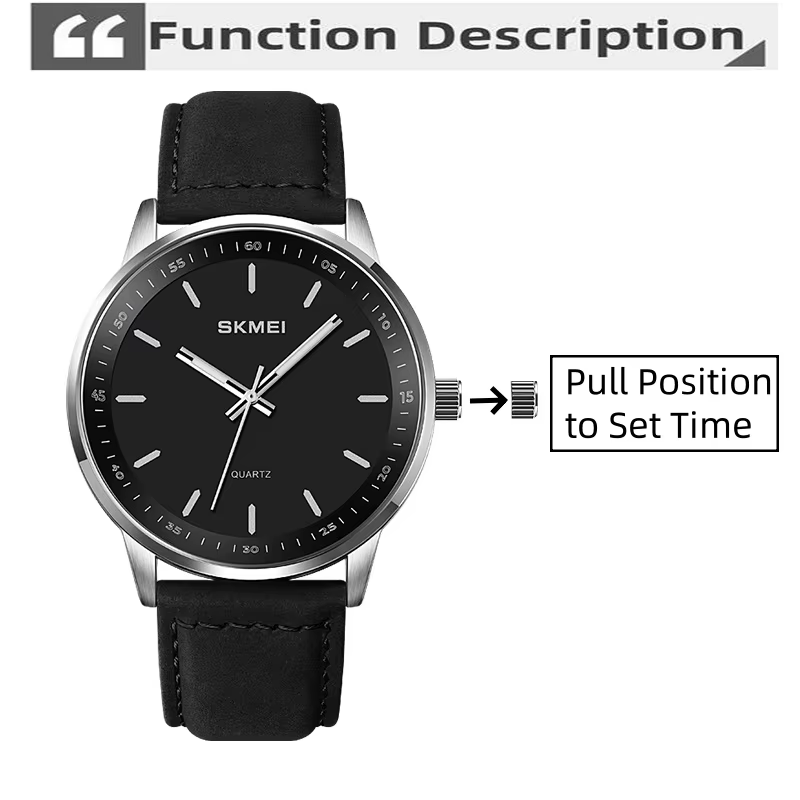 Skmei-Montres à quartz pour hommes