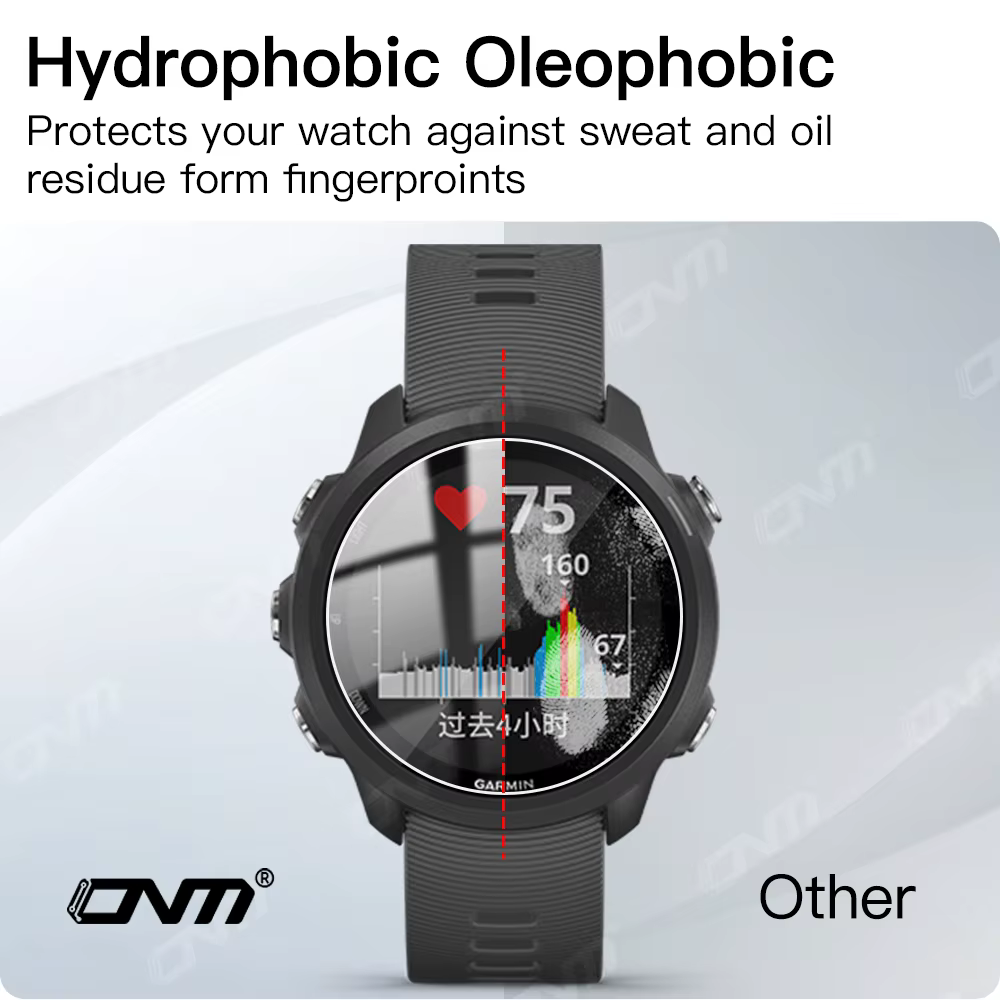 Verre trempé 9H pour Garmin Forerunner 955 945 255 245 Music 55
