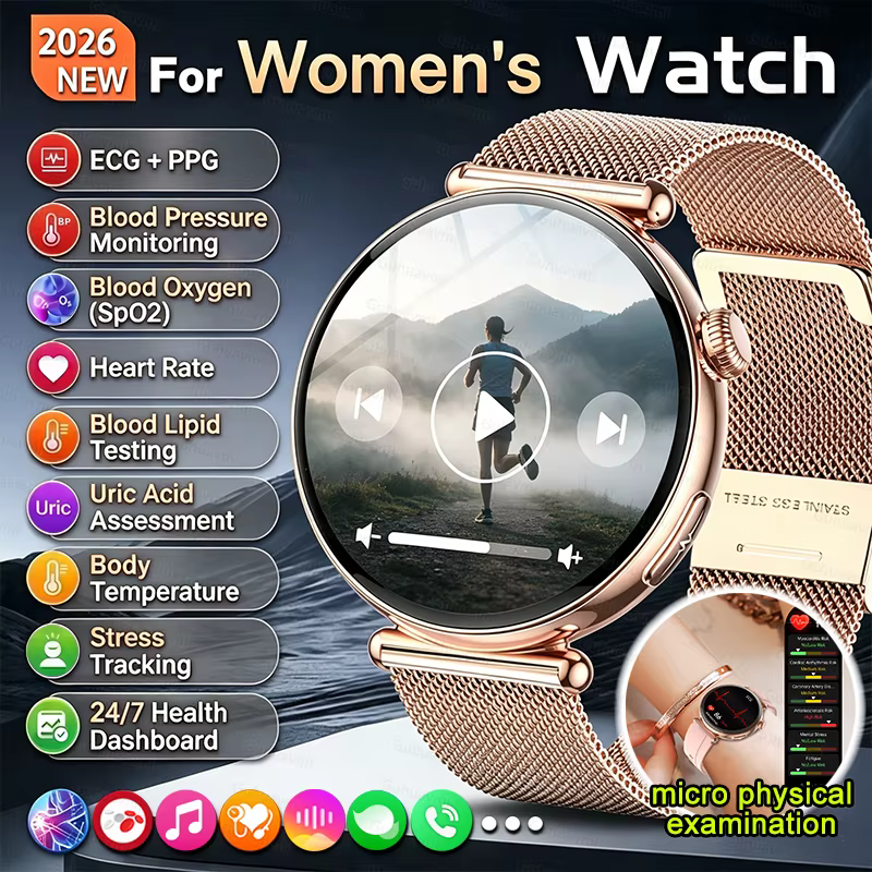 Montres connectées ECG pour femmes
