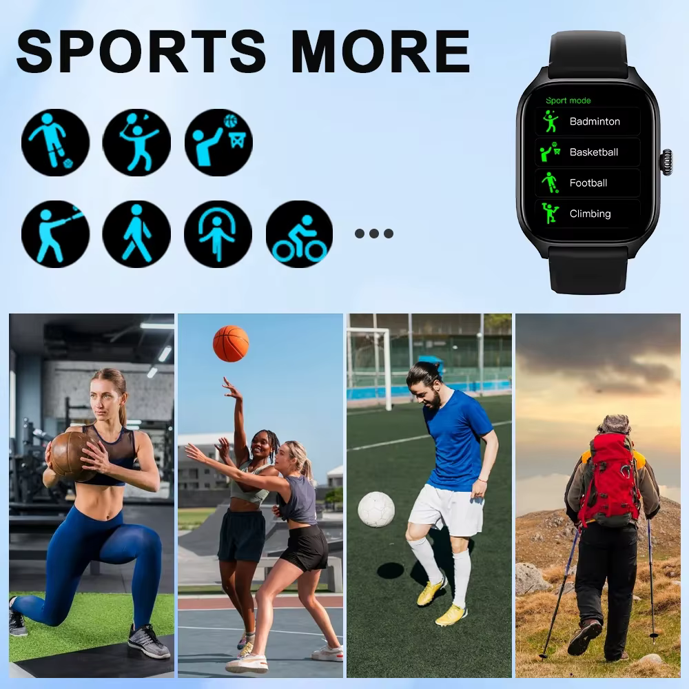 Montre connectée 2026 pour hommes et femmes