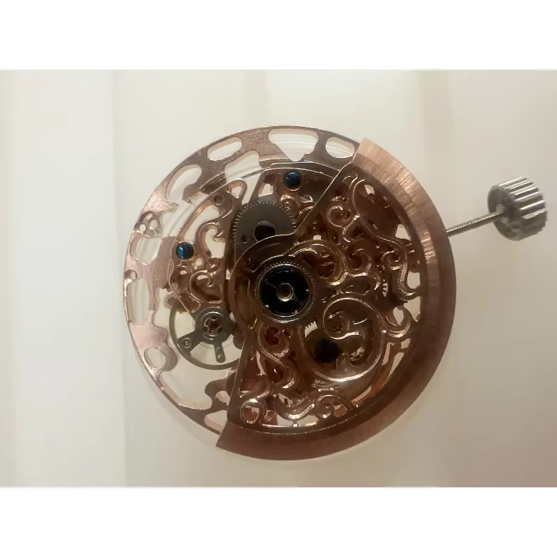 Accessoires de montre : Mouvement squelette gravé Hangzhou