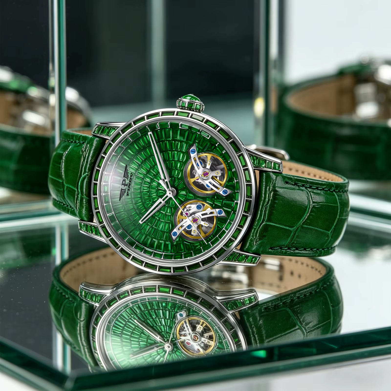 Montre mécanique de luxe pour homme PINDU Design 2026