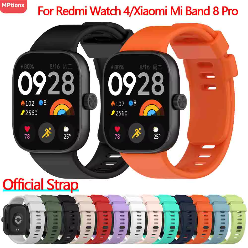 Bracelet en Silicone pour Xiaomi Redmi Watch 4