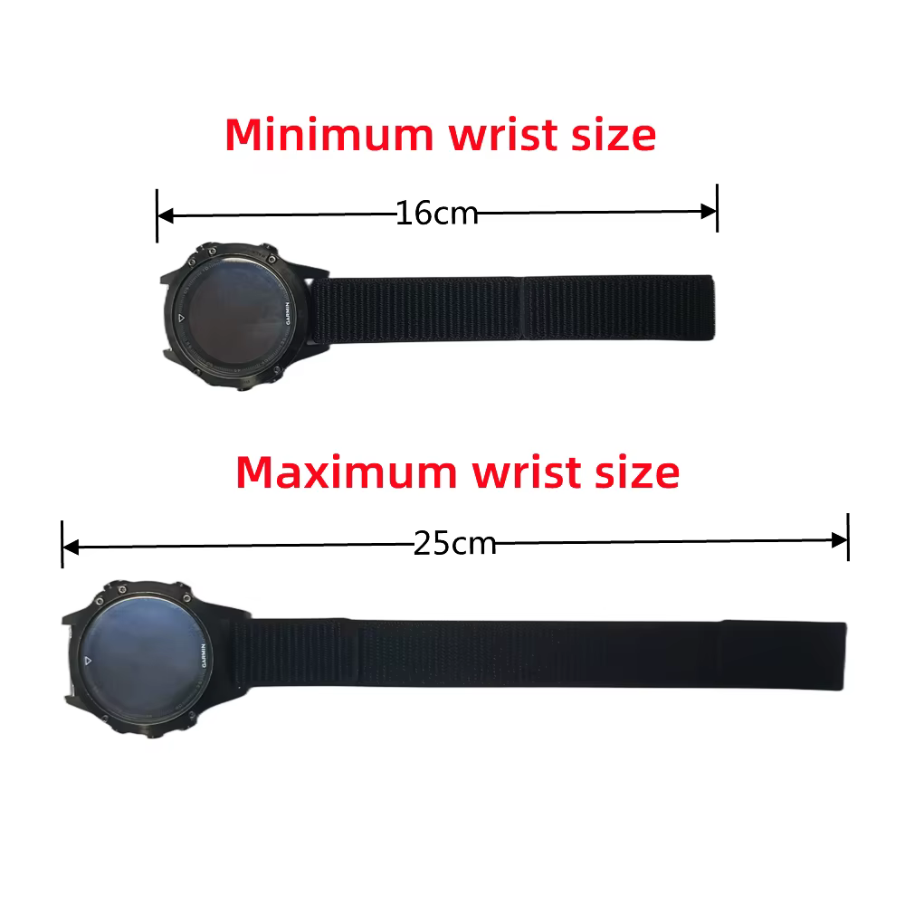 Garmin-Bracelet en nylon souple pour montre de sport