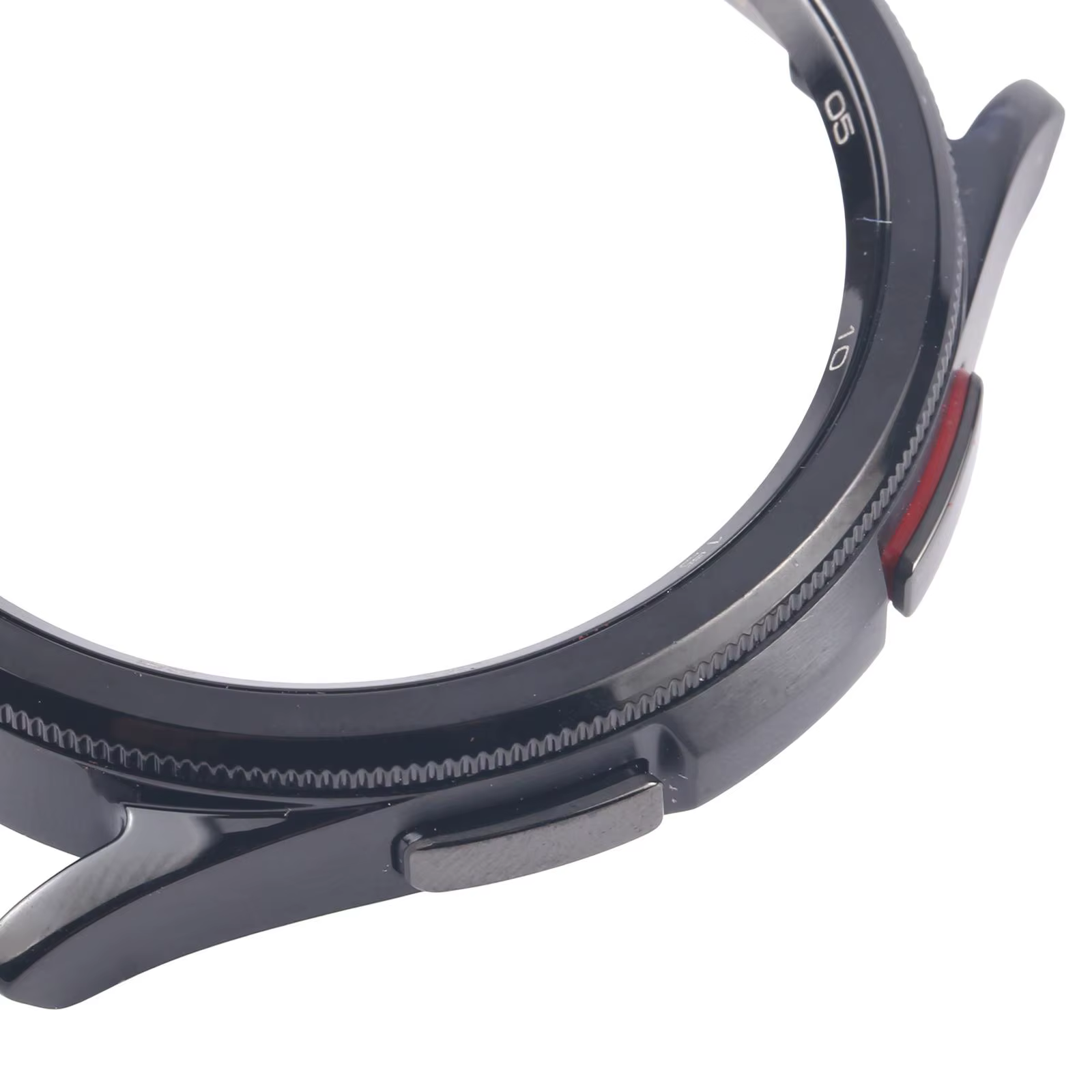 Cadre de réparation pour Samsung Galaxy Watch6 Classic 47mm SM-R960/SM-R965, cadre d'écran de remplacement de plaque de lunette