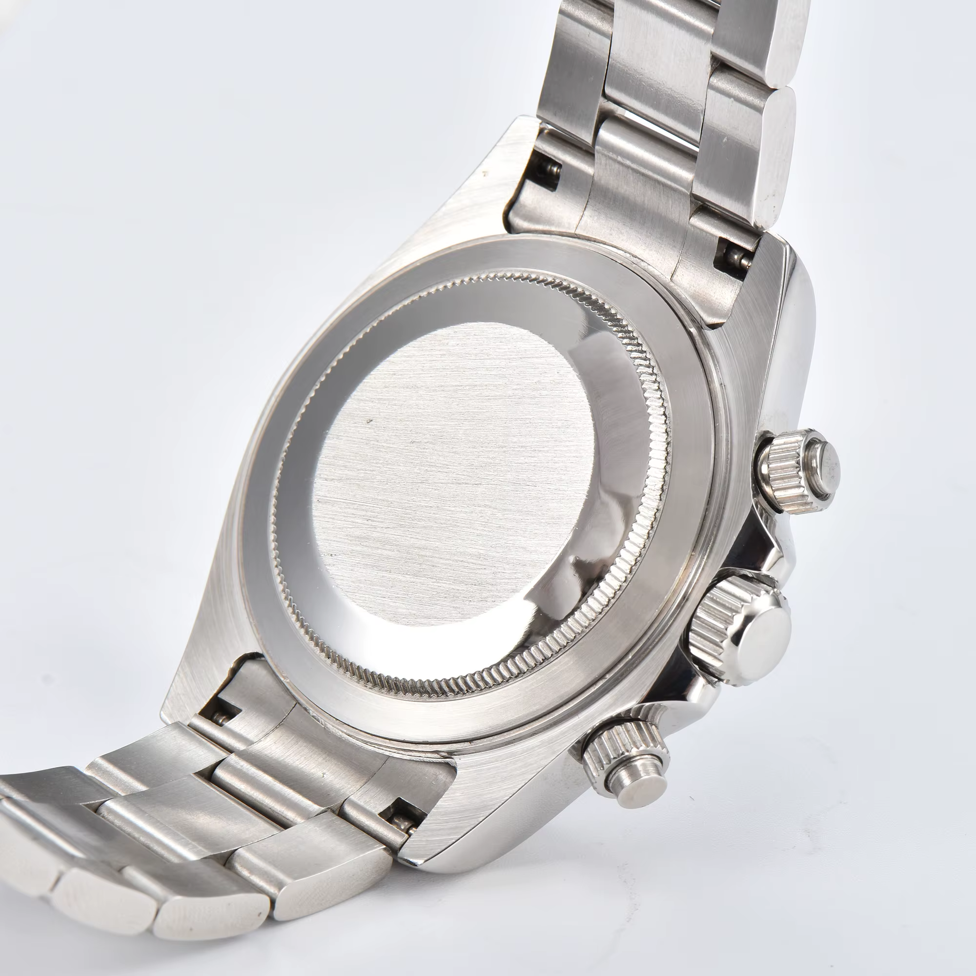 39.5MM VK63 montre de luxe affaires décontracté mode étanche verre saphir lumineux mécanique
