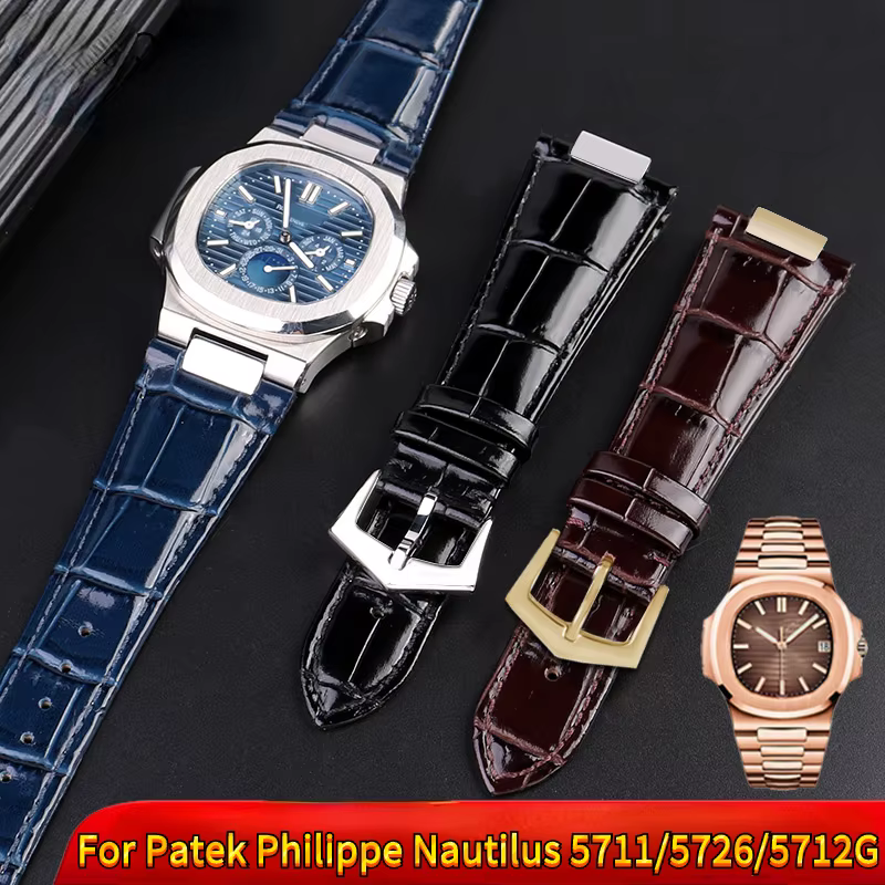 Pour Patek Philippe Nautilus 5711 5712g 5724 5726 Bracelet de montre 25X13mm