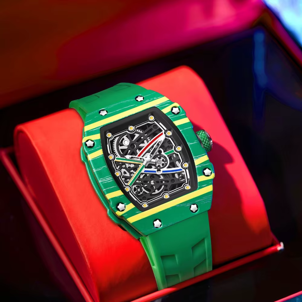 Montre à quartz classique et tendance ultra-fine pour homme