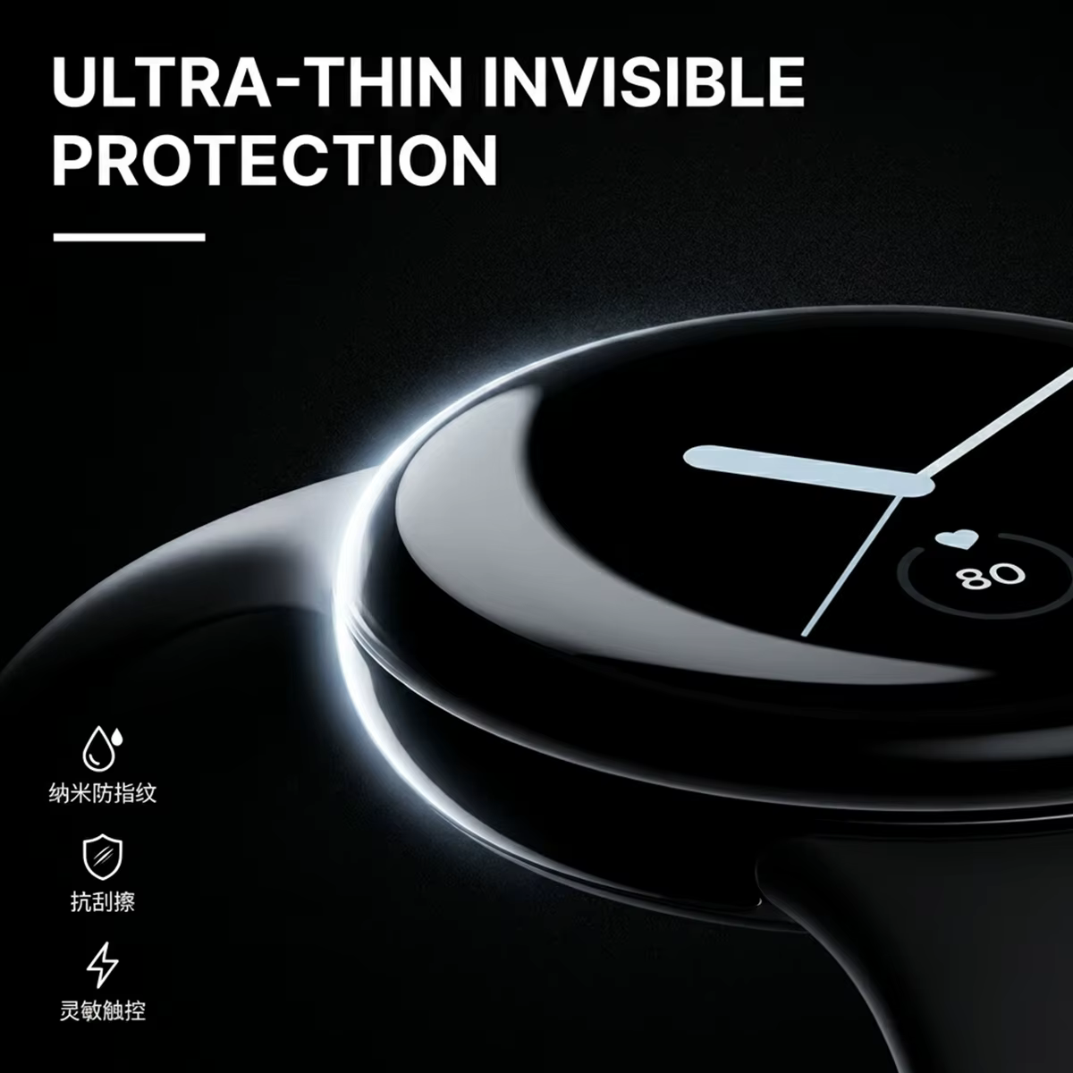 Protecteur d'écran pour Google Pixel 4-41/45mm