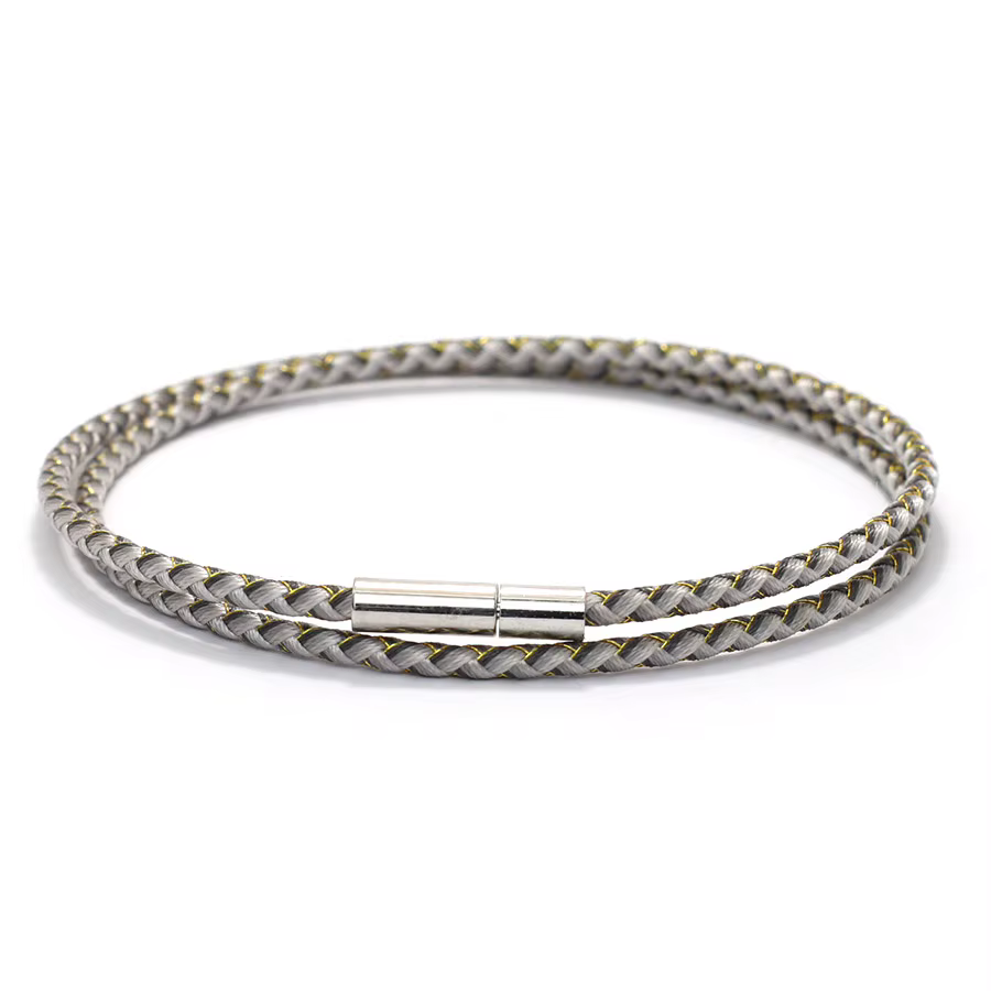 Bracelet Double Couche Rouge pour Femme, Corde Fine de 2mm, Boucle Ronde, Cadeau Parfait pour Elle, Accessoires de Plage Décontractés